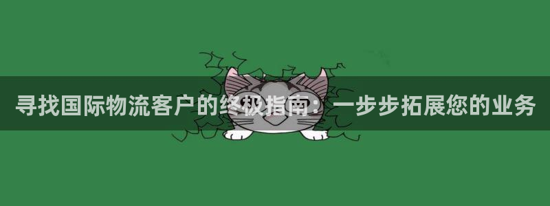 28圈注册限制怎么解除:寻找国际物流