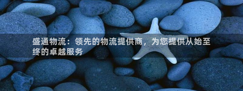 28圈pc预测:盛通物流:领先的物流