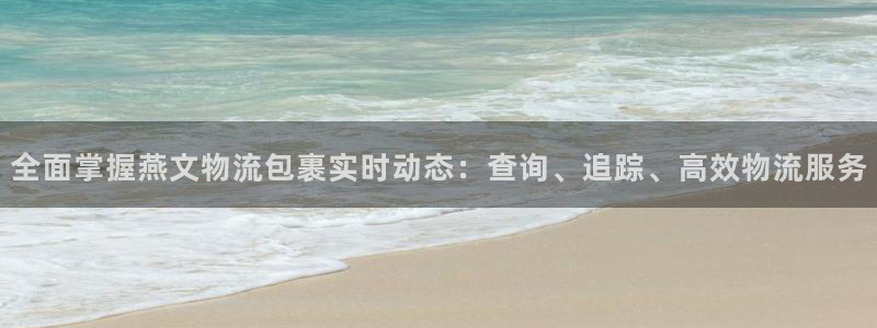 28圈注册与教程：全面掌握燕文物流包