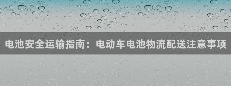 28圈下载不了:电池安全运输指南:电