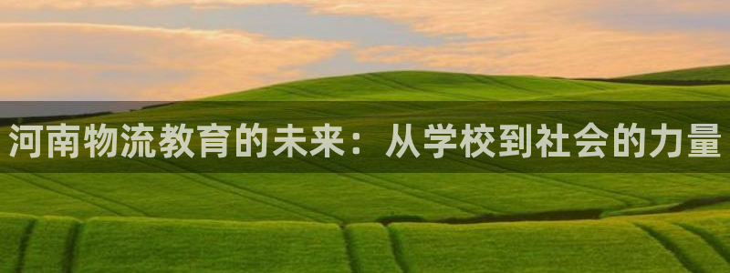 28圈注册网站APP:河南物流教育的